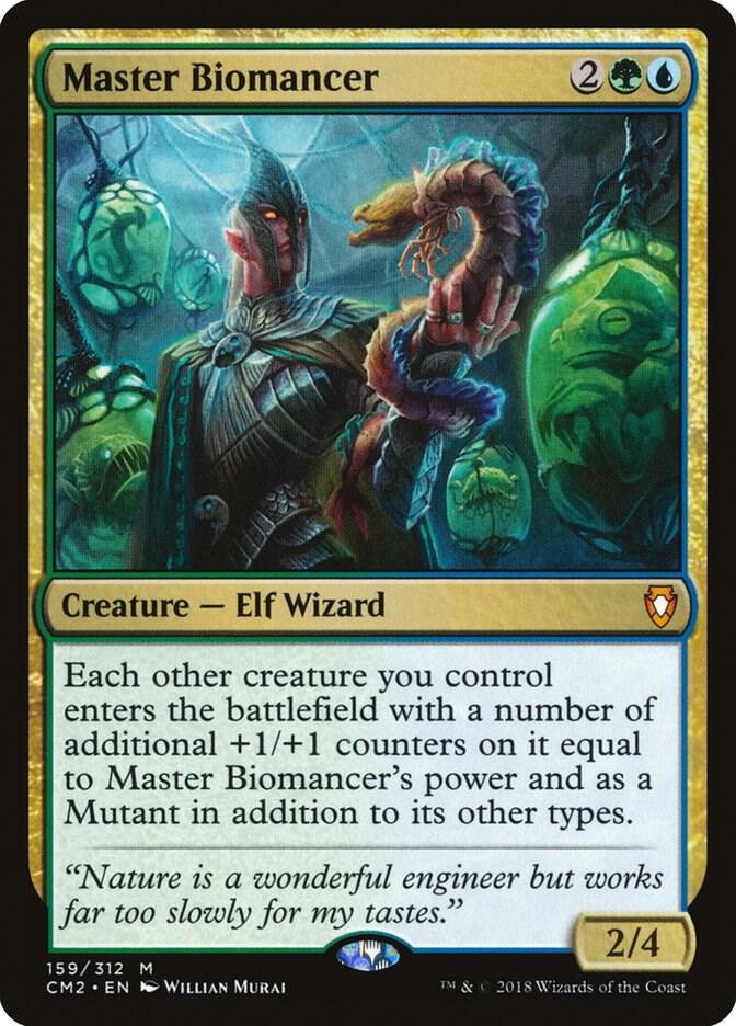 Master Biomancer 159 card from Commander Anthology Volume II
