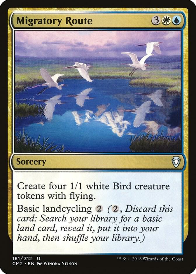 Migratory Route 161 card from Commander Anthology Volume II