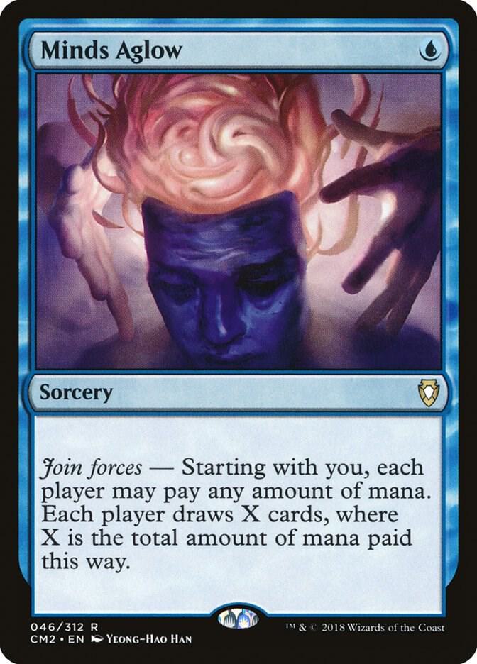 Minds Aglow 46 card from Commander Anthology Volume II