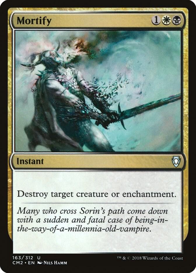 Mortify 163 card from Commander Anthology Volume II