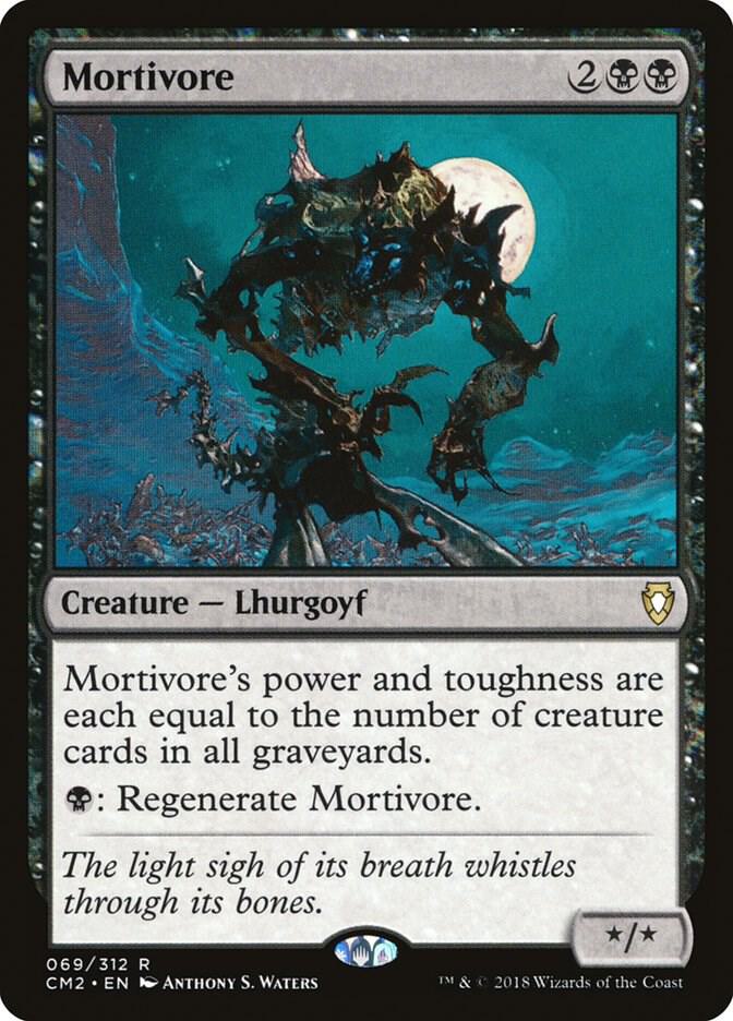Mortivore 69 card from Commander Anthology Volume II