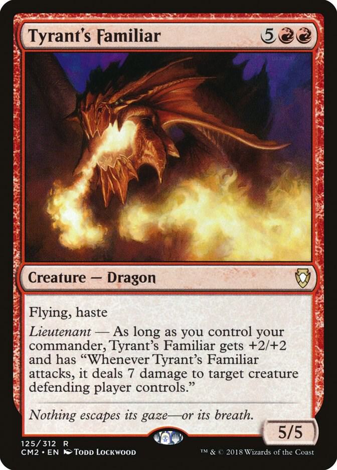 Tyrant's Familiar 125 card from Commander Anthology Volume II