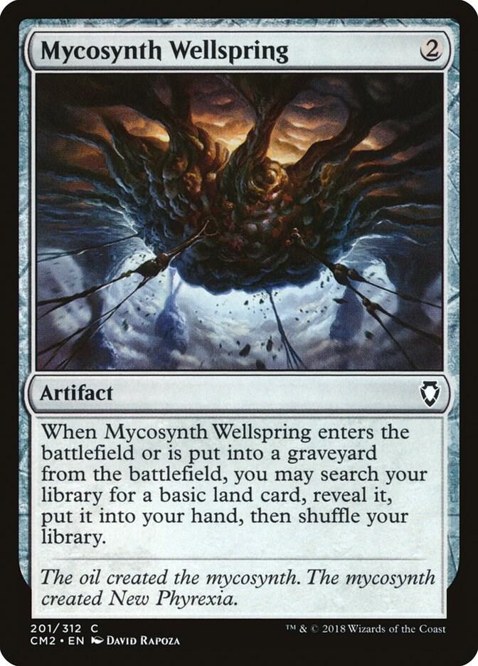 Mycosynth Wellspring 201 card from Commander Anthology Volume II