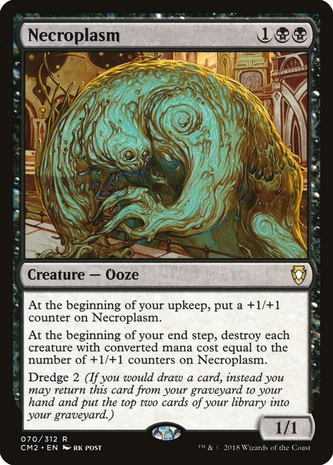 Necroplasm 70 card from Commander Anthology Volume II