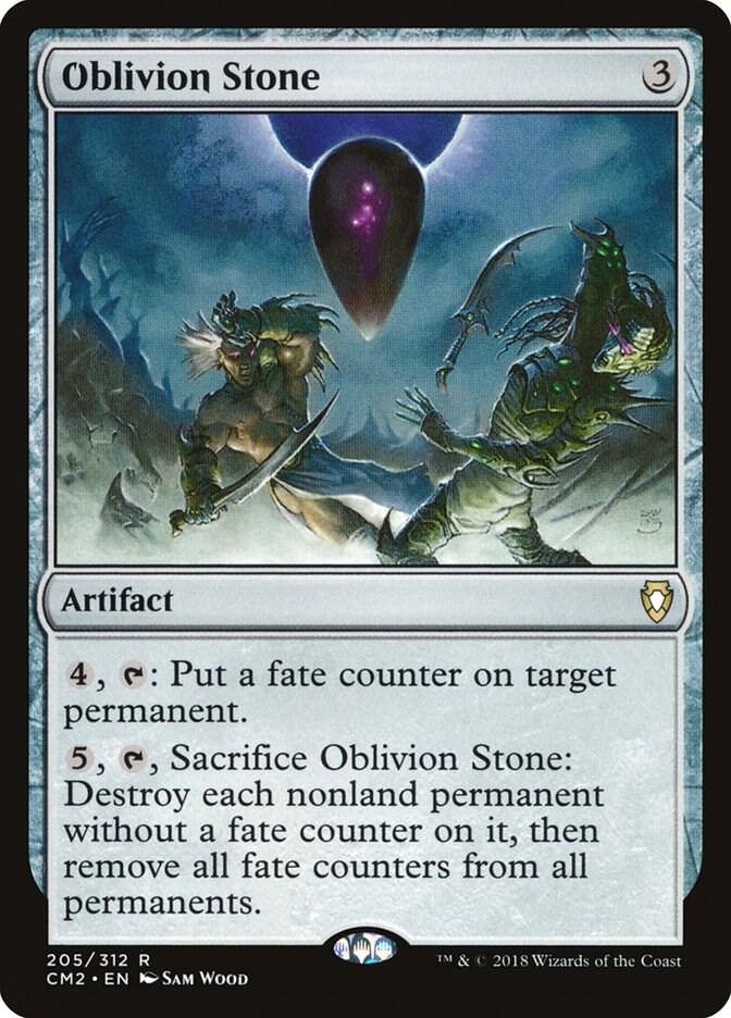 Oblivion Stone 205 card from Commander Anthology Volume II