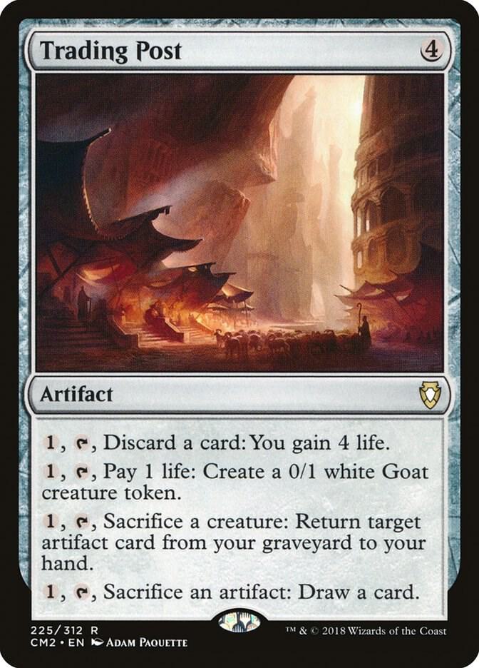 Trading Post 225 card from Commander Anthology Volume II