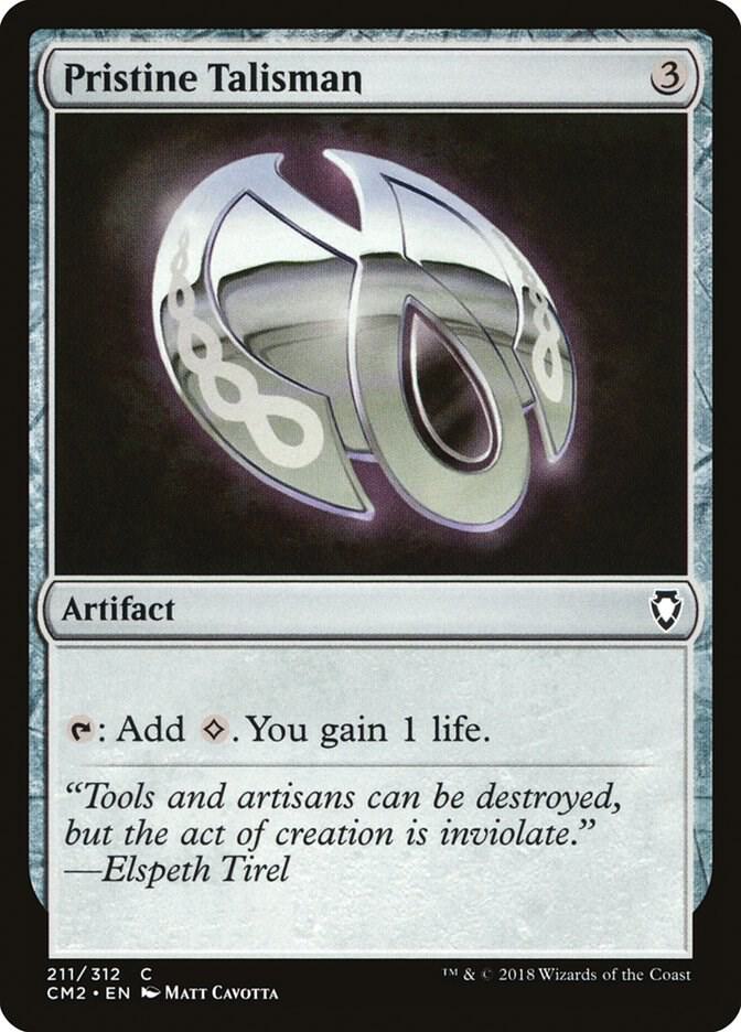 Pristine Talisman 211 card from Commander Anthology Volume II