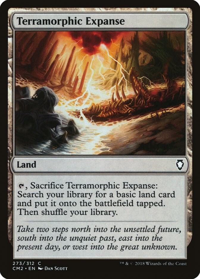 Terramorphic Expanse 273 card from Commander Anthology Volume II