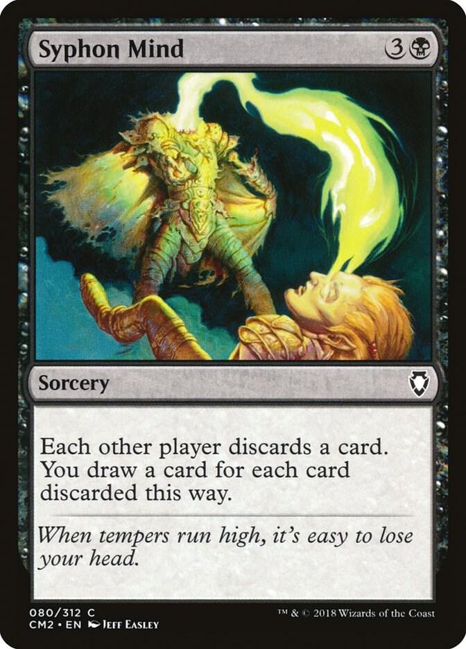 Syphon Mind 80 card from Commander Anthology Volume II