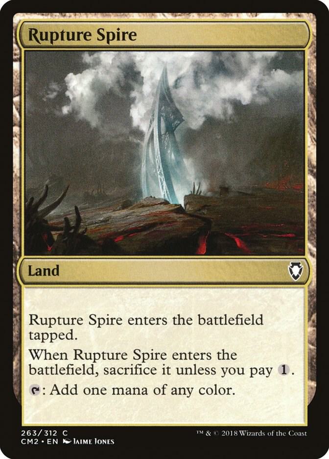 Rupture Spire 263 card from Commander Anthology Volume II