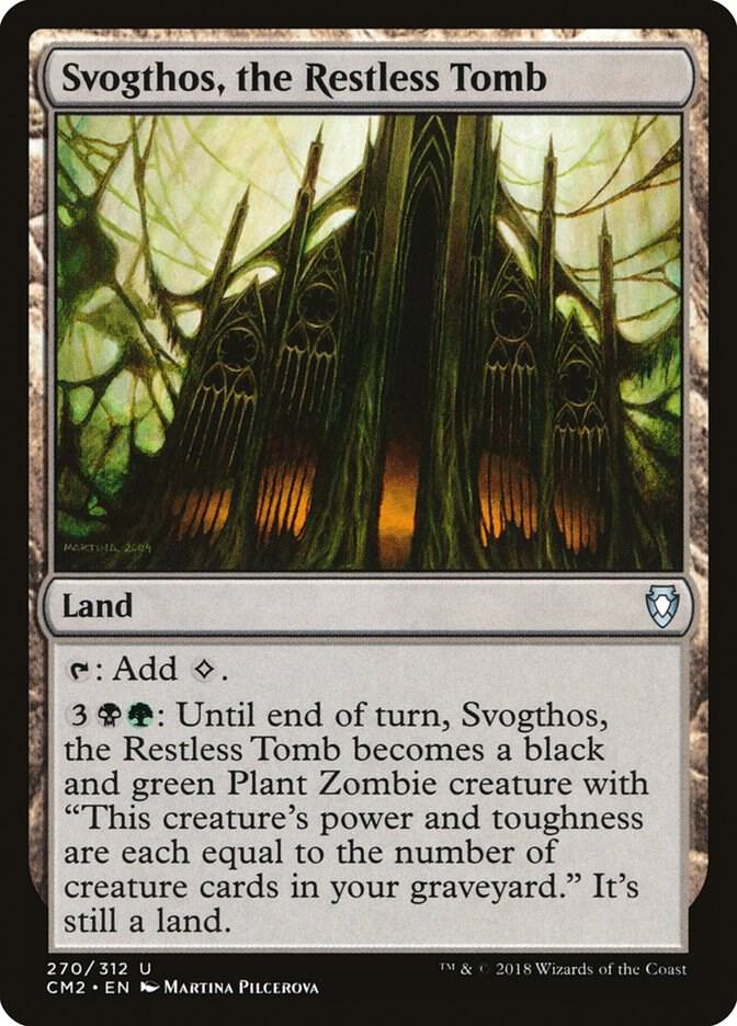 Svogthos, the Restless Tomb 270 card from Commander Anthology Volume II