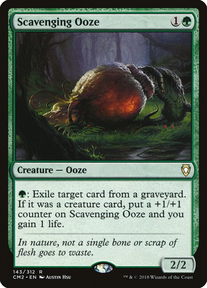 Scavenging Ooze 143 card from Commander Anthology Volume II