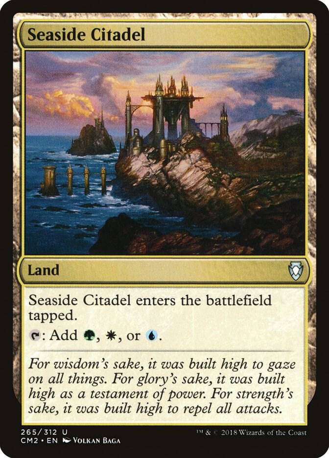 Seaside Citadel 265 card from Commander Anthology Volume II