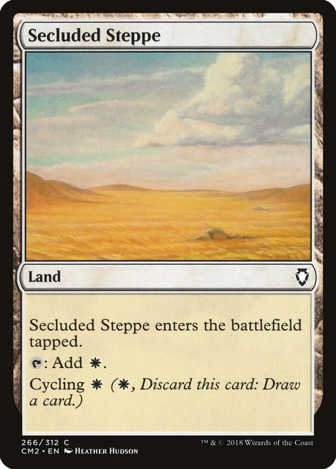 Secluded Steppe 266 card from Commander Anthology Volume II