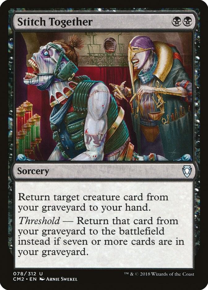 Stitch Together 78 card from Commander Anthology Volume II
