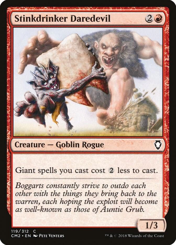 Stinkdrinker Daredevil 119 card from Commander Anthology Volume II