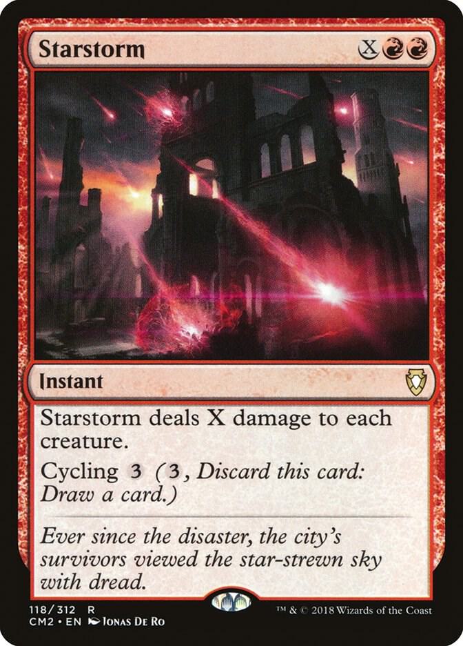 Starstorm 118 card from Commander Anthology Volume II