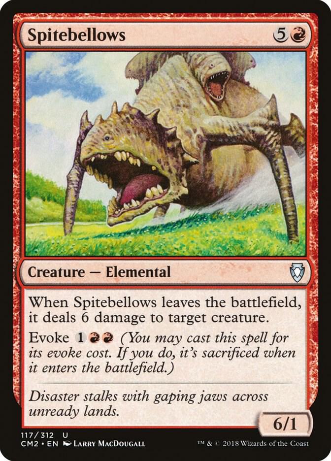 Spitebellows 117 card from Commander Anthology Volume II