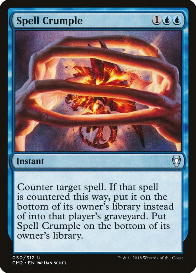 Spell Crumple 50 card from Commander Anthology Volume II