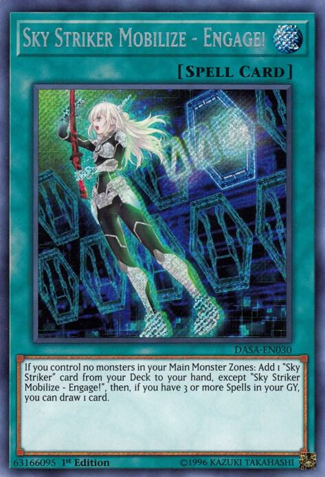 Sky Striker Mobilize - Engage! DASA-EN030 card from Dark Saviors