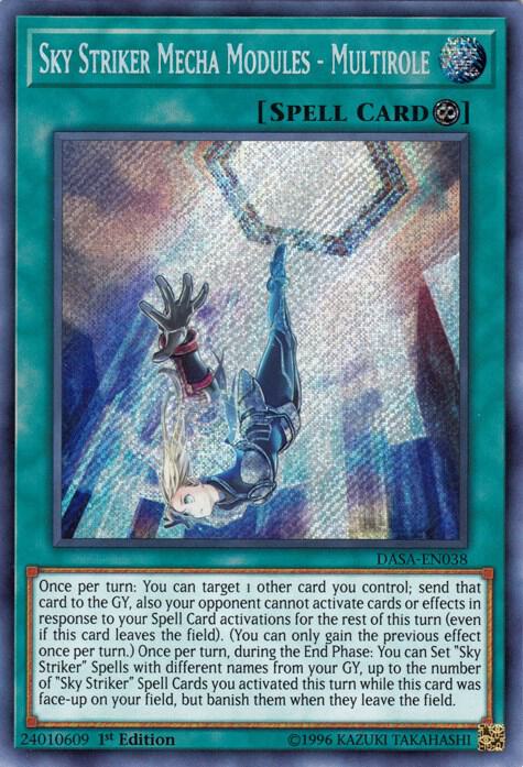 Sky Striker Mecha Modules - Multirole DASA-EN038 card from Dark Saviors