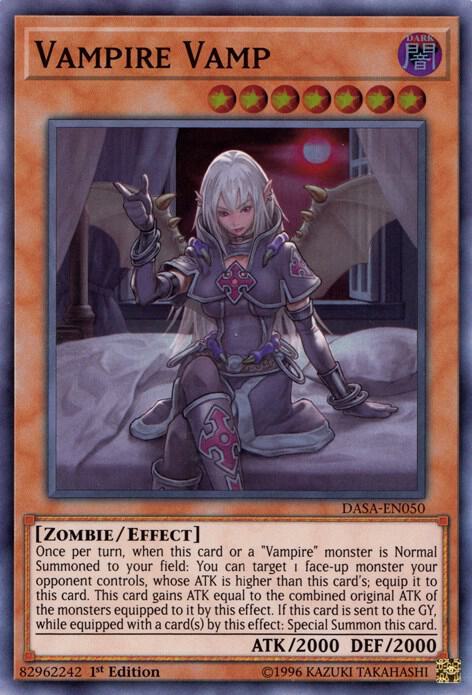 Vampire Vamp DASA-EN050 card from Dark Saviors