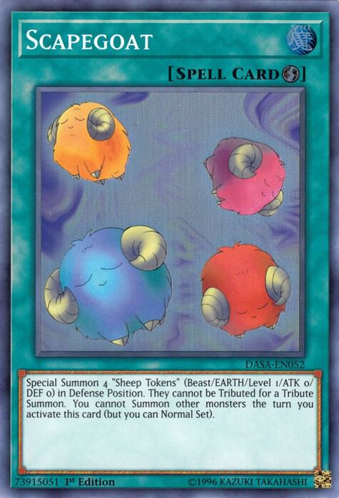 Scapegoat DASA-EN052 card from Dark Saviors
