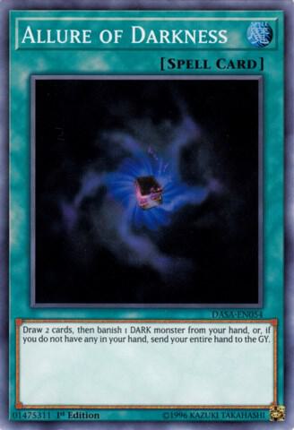 Allure of Darkness DASA-EN054 card from Dark Saviors