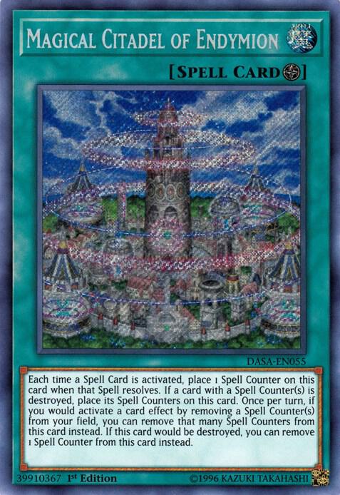 Magical Citadel of Endymion DASA-EN055 card from Dark Saviors