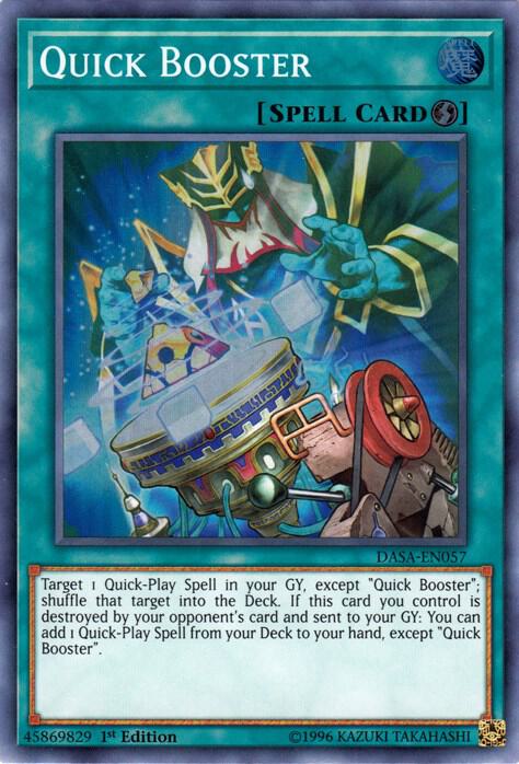 Quick Booster DASA-EN057 card from Dark Saviors