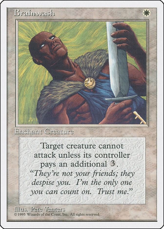 Brainwash card from Fourth Edition