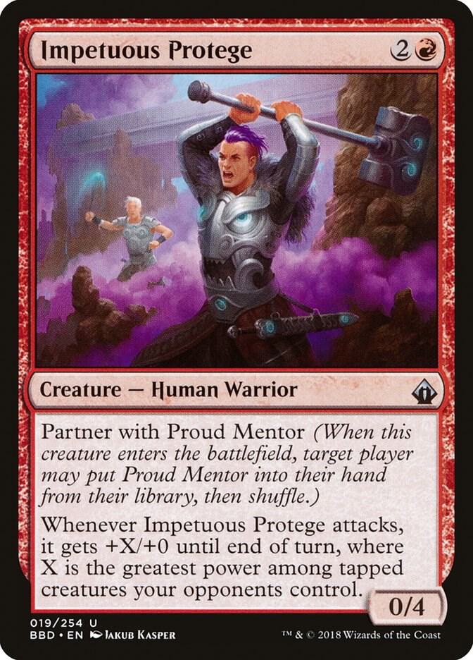 Impetuous Protege 19 card from Battlebond