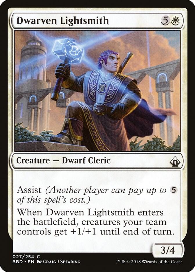 Dwarven Lightsmith 27 card from Battlebond