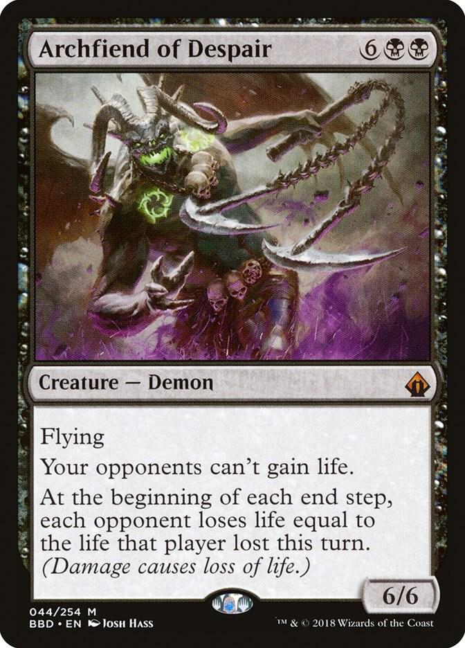 Archfiend of Despair 44 card from Battlebond