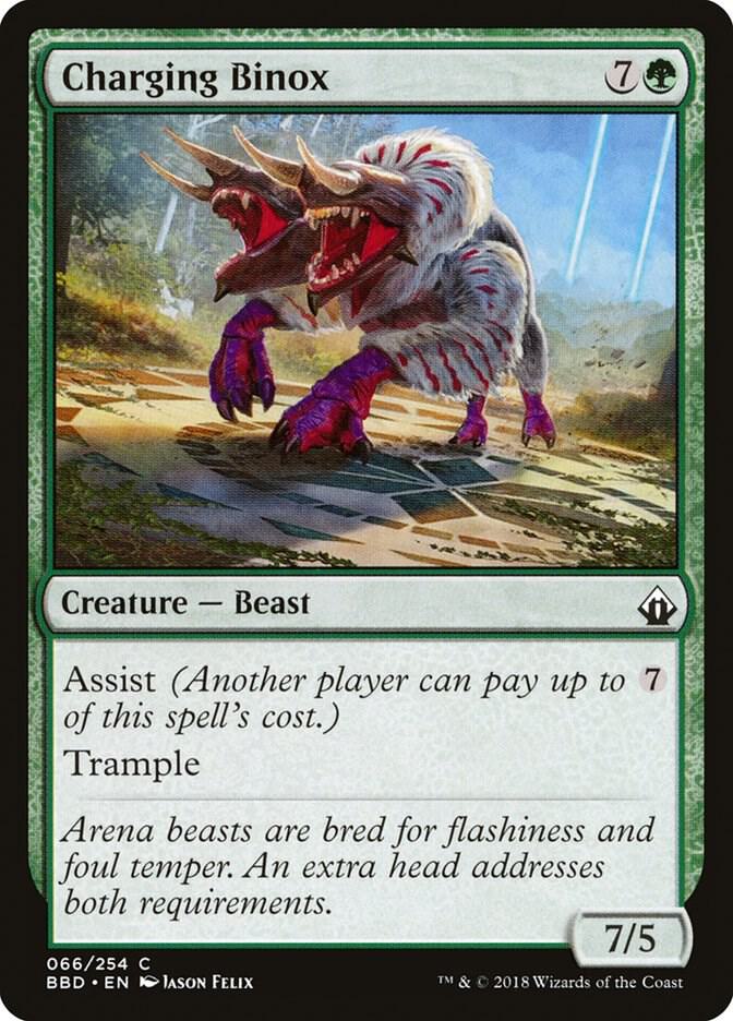 Charging Binox 66 card from Battlebond