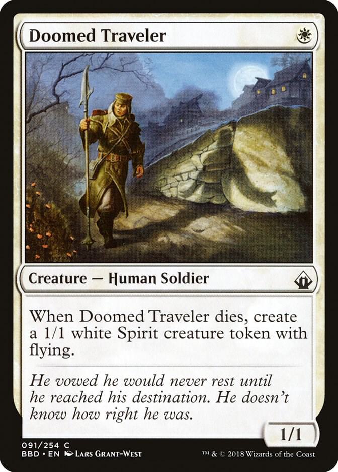 Doomed Traveler 91 card from Battlebond