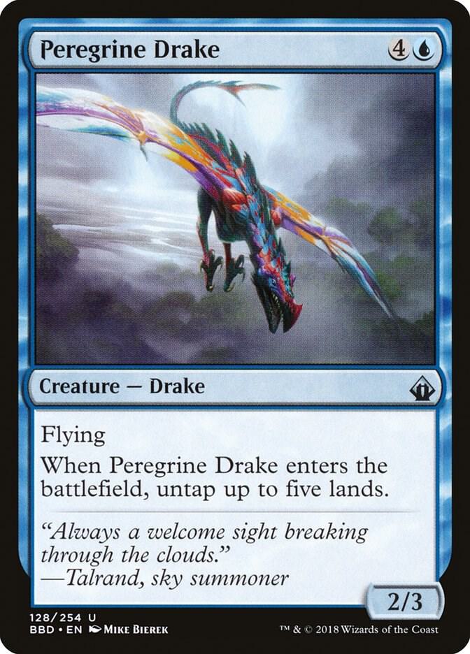 Peregrine Drake 128 card from Battlebond