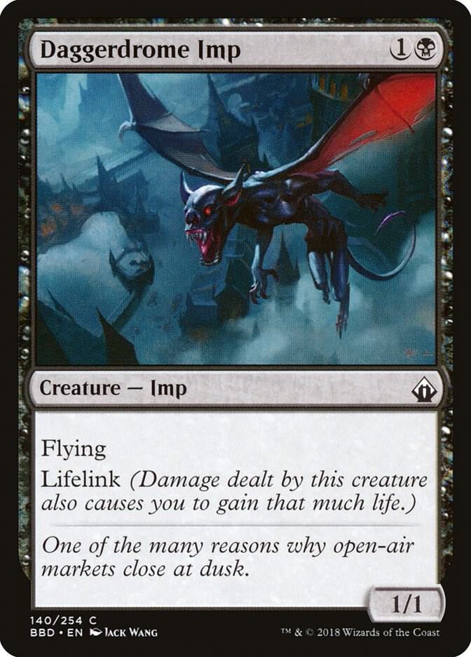 Daggerdrome Imp 140 card from Battlebond