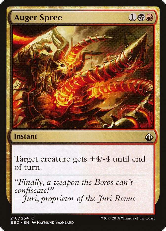 Auger Spree 218 card from Battlebond