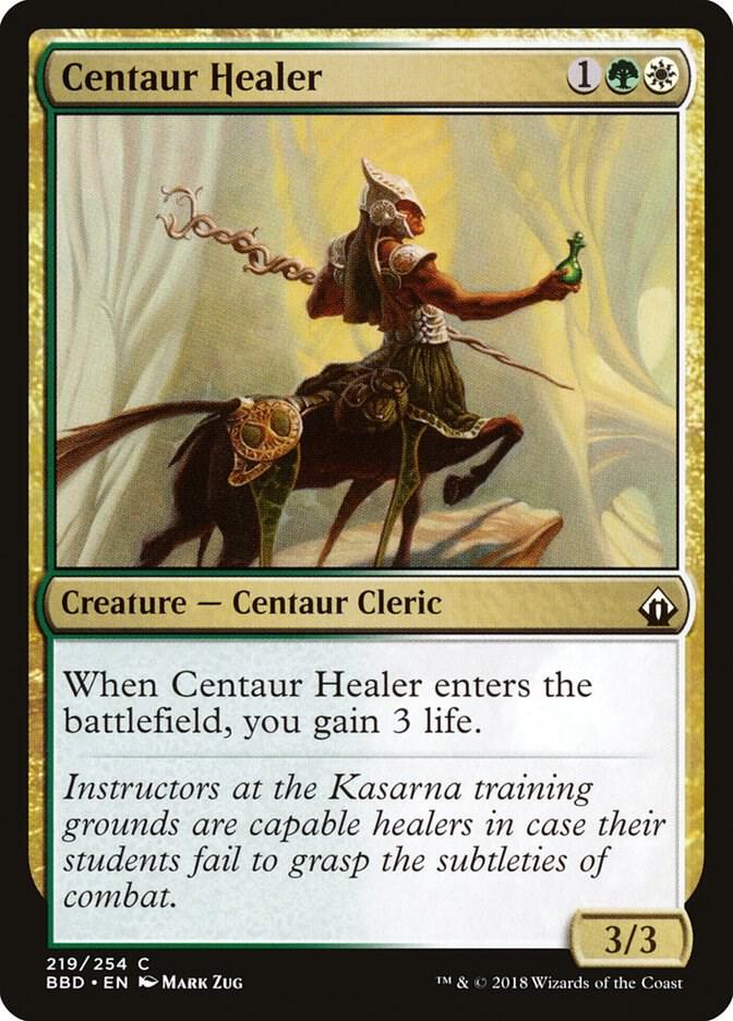 Centaur Healer 219 card from Battlebond