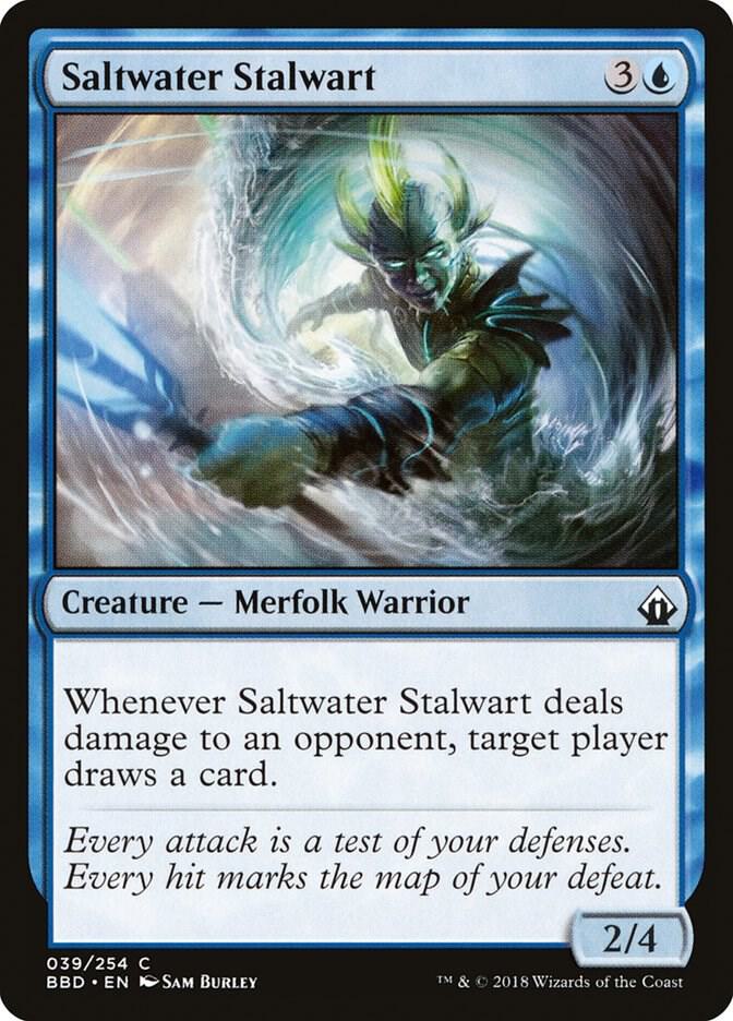 Saltwater Stalwart 39 card from Battlebond