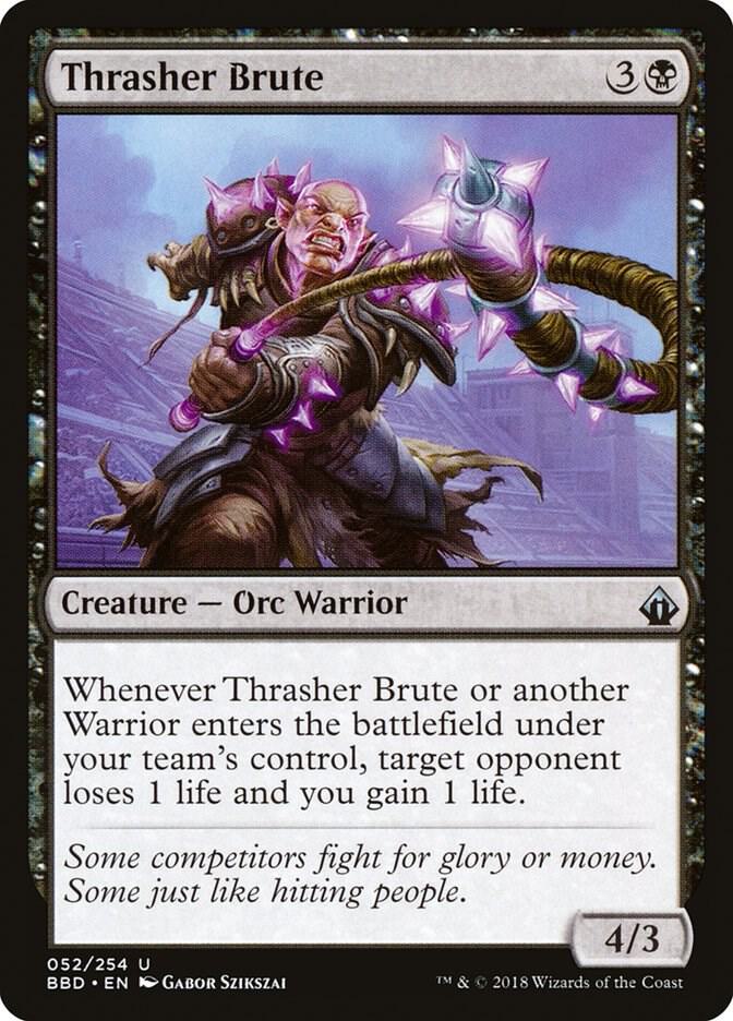 Thrasher Brute 52 card from Battlebond