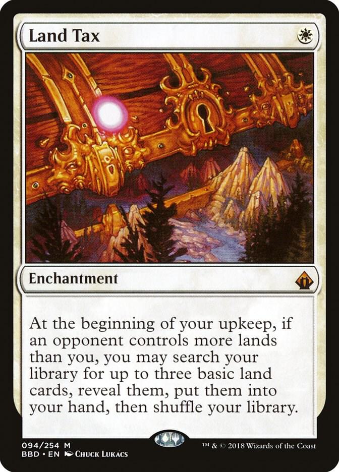 Land Tax 94 card from Battlebond