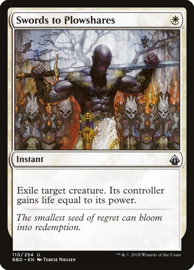 Swords to Plowshares 110 card from Battlebond