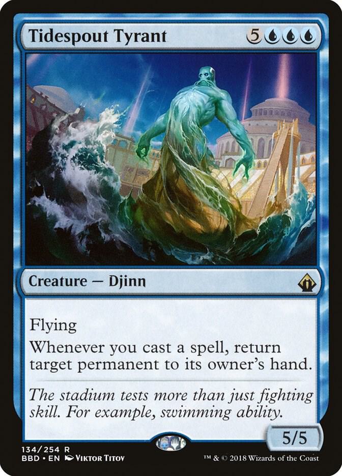 Tidespout Tyrant 134 card from Battlebond