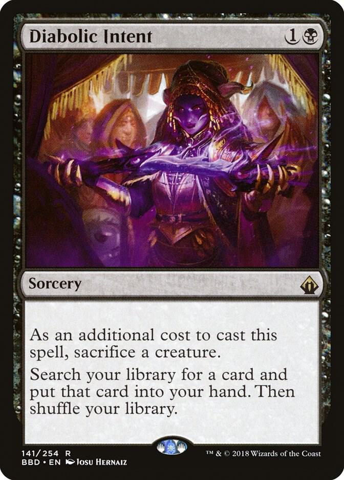 Diabolic Intent 141 card from Battlebond