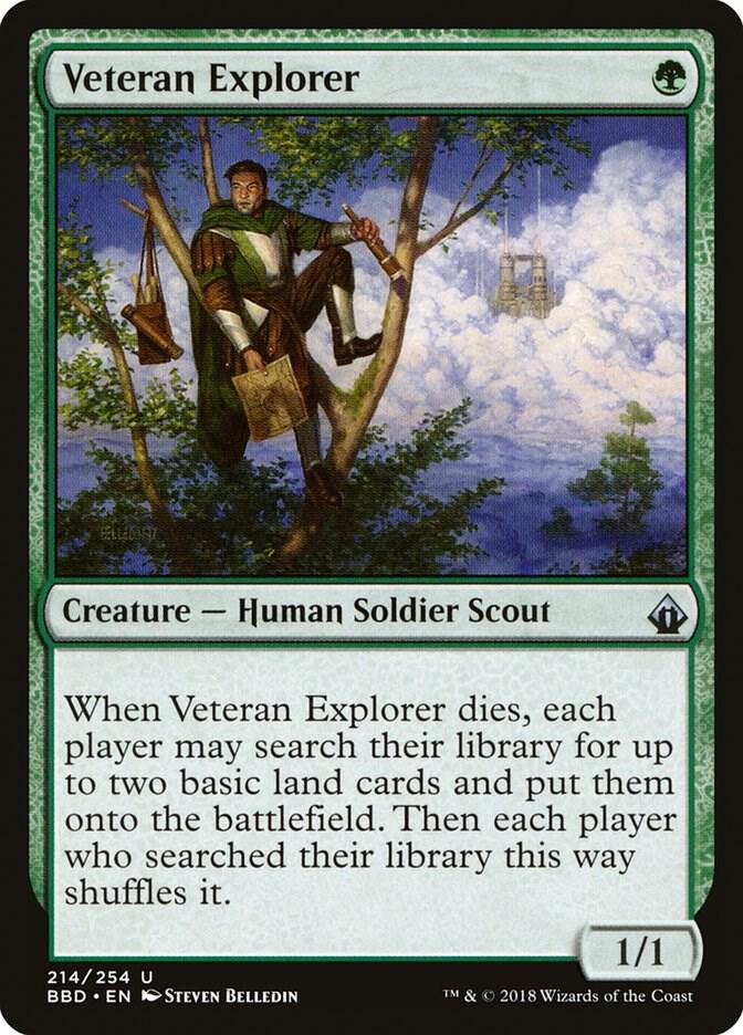 Veteran Explorer 214 card from Battlebond