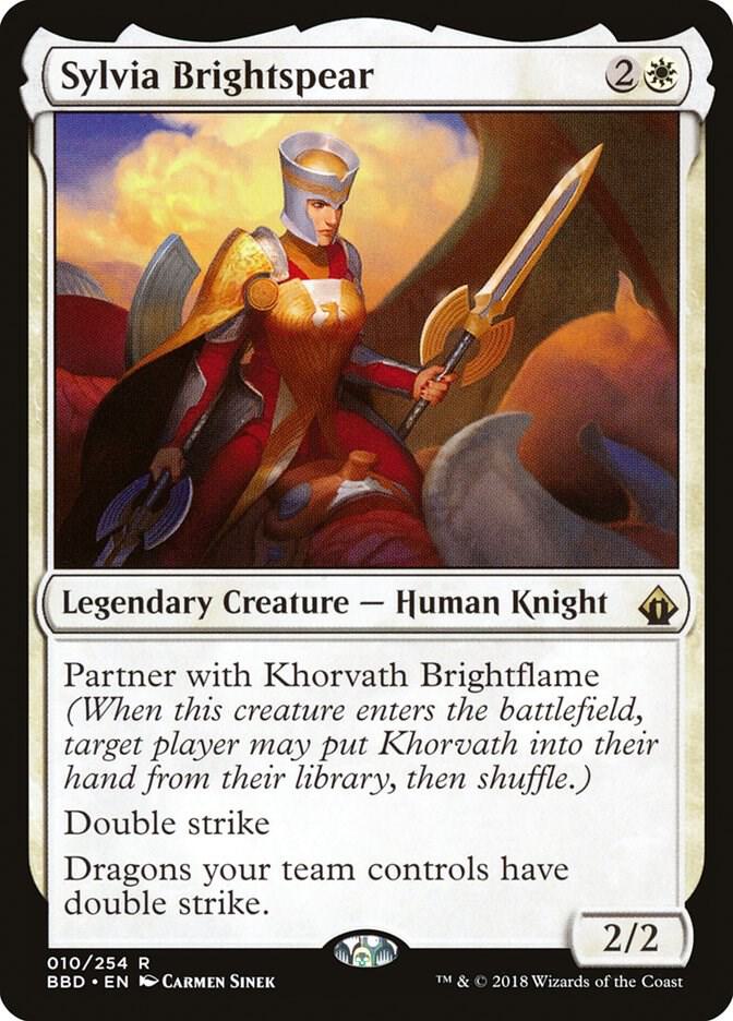 Sylvia Brightspear 10 card from Battlebond