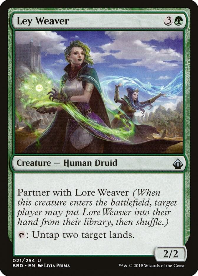 Ley Weaver 21 card from Battlebond