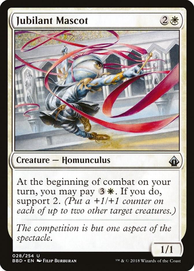 Jubilant Mascot 28 card from Battlebond